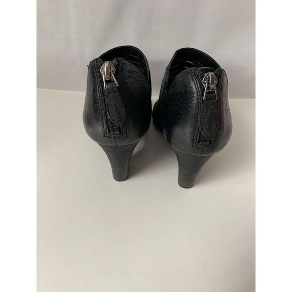 Franco Sarto Black Peep toe booties - Picture 3 of 13